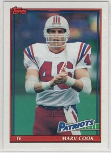 Juego de equipo de fútbol americano 1991 Topps New England Patriots - Imagen 1 de 1