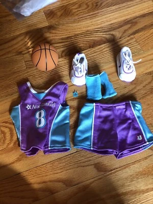 Кукла American Girl 18 дюймов - баскетбольный наряд 4 - снят с производства - не в коробке - Изображение 1 из 4