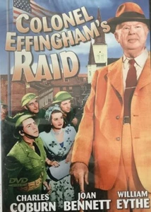 Man of the Hour DVD Colonel Effingham's Raid - 1945 Movie Charles Coburn Rare R1 - Picture 1 of 1