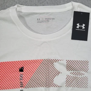 Camiseta Under Armour Fast Left Chest 2.0 Manga Corta Hombre XXL Suelta Blanca - Imagen 1 de 8
