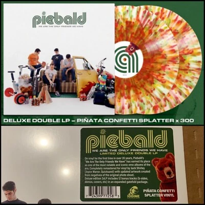 PIEBALD We Are The Only Friends We Have Deluxe LP Vinyl 300-Psara Saves The Day Foto 1 de 4