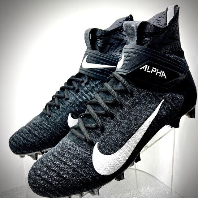 Nike Alpha Menace Elite 2 Black White | eBay