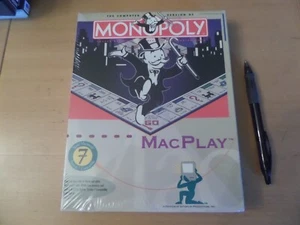 MONOPOLY MacPlay Big Box VIDEO GAME For Mac Floppy Disk 1994 Apple - Picture 1 of 2
