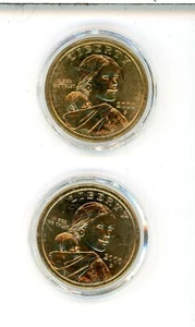 2000-P&D NATIVE AMERICAN SACAGAWEA DOLLAR $1 BU - IN AIRTITE - Picture 1 of 3