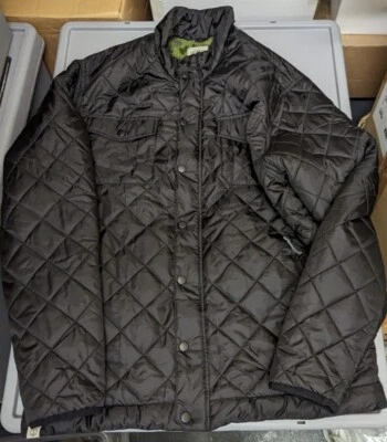 Abrigo de surf negro mediano chaqueta semi abullonada Captain Fin Co. nuevo con etiquetas Foto 1 de 4