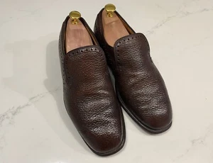 Vintage Church’s Herren Braun Leder Slipper/Halbschuhe UK 6 - Bild 1 von 9
