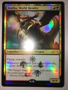 MTG Atarka, World Render Fate Reforged 149/185 Foil Promo LP - Picture 1 of 2