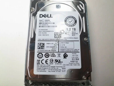 DELL G2G54 0G2G54 1.2TB 12Gb/s 2.5" 10K Enterprise Hard Drive ST1200MM0099 - Image 1 of 2