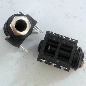 1pcs 1/4" Audio Stereo Female PCB Panel Mount Guitar Pedal Output Solder Jack - Picture 1 of 3