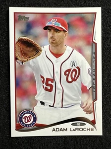 ADAM LAROCHE #189 2014 Topps Baseball QTY Washington Nationals - Picture 1 of 2