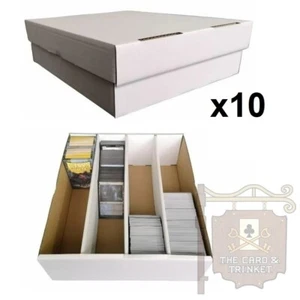 10x LPG 3200ct Trading Card Storage Box Case Cardboard 3200 Count - Picture 1 of 6