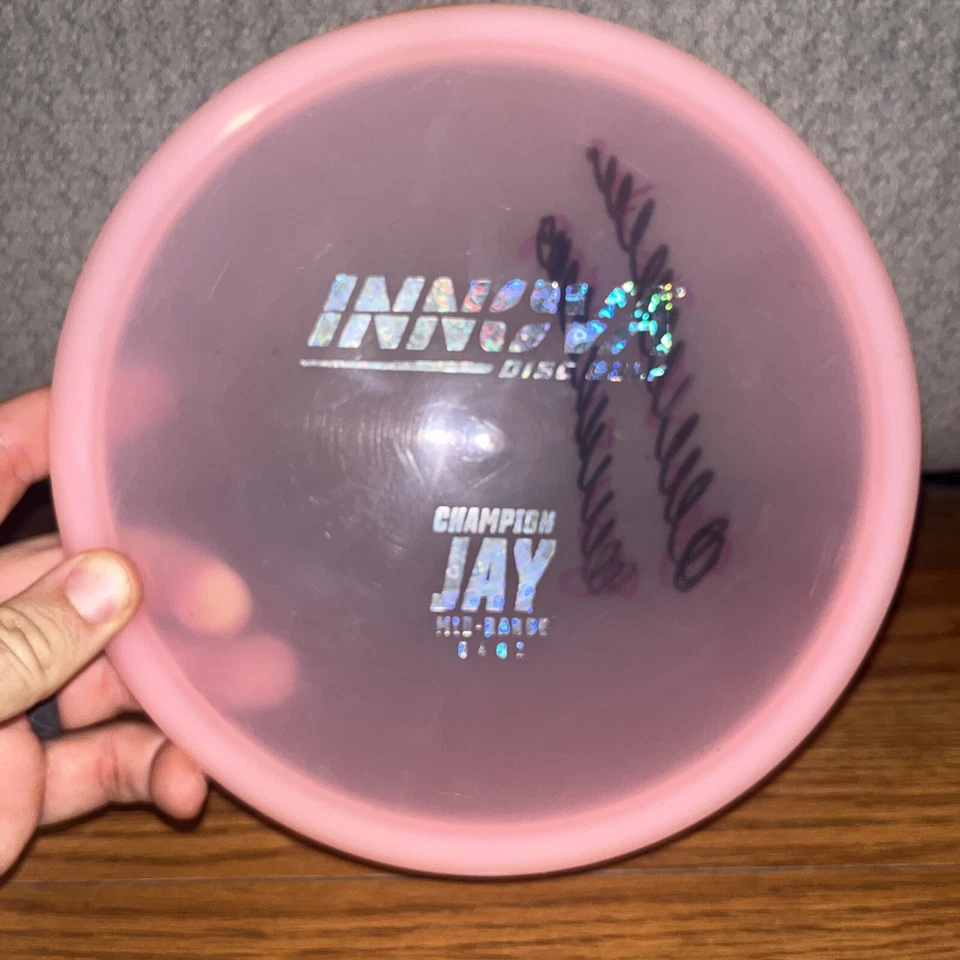 Champion Jay 176g Pink Mid-Range Innova Disc Golf - Image 1 of 3