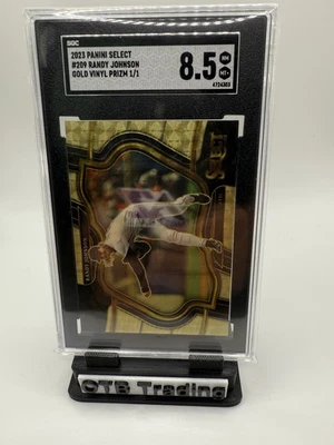 2023 Panini Select Randy  Johnson #209 Gold Vinyl Prizm 1/1 - Image 1 of 3