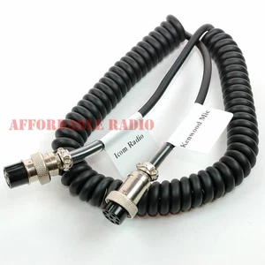 Kenwood MC-60 MC-90 microphone cable fit to Icom IC-7300 IC-7200 IC-7610 IC-718 - Bild 1 von 1