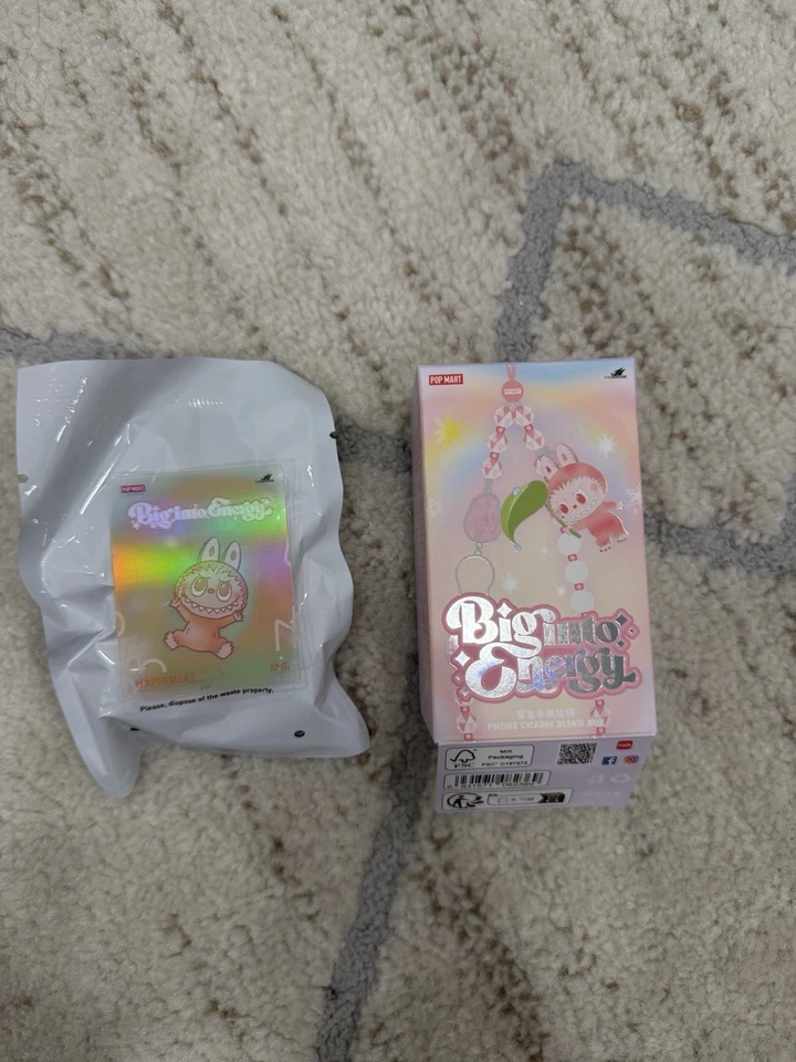 Big Into Energy Phone Charm, Confirmed *Happiness*, Opened From Bottom 💕  - Image 1 of 1