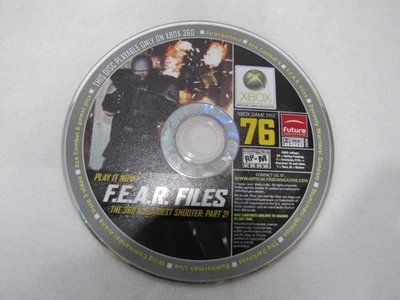 F.E.A.R. Files - Xbox 360 Demo Disc (Tested, Xbox Magazine #76) - Image 1 of 3