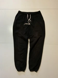 $268 John Elliott Los Angeles Made In USA Black Jogger Sweatpants Sz. 4/XL - Picture 1 of 10