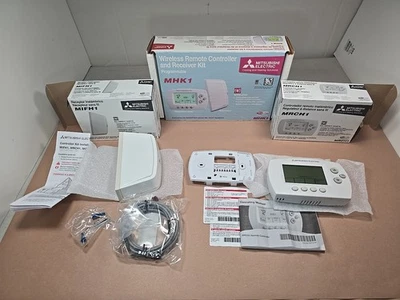 Mitsubishi MHK1 RedLINK Wireless Programmable MIFH1 Remote MRCH1 Receiver Used - Image 1 of 4