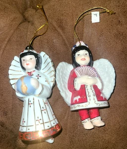 PAAR JoyLi Collection ANNA LI + YUAN HONG Chinese Angel Ornament 2002 1st 2nd - Bild 1 von 7