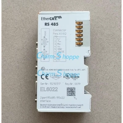 Beckhoff EL6022 In Box PLC Module Fast Shipping1PCS New Fast delivery In stock - Image 1 of 3