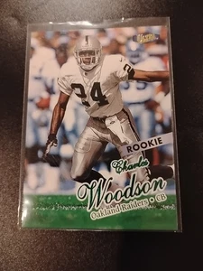 1998 Fleer Ultra Charles Woodson Rookie RC Oakland Raiders #425 - Bild 1 von 2