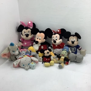 Riesiges Set Disney Plüschtiere, Minnie, Mickey, Jimmy Cricket, Dumbo | Kostenloser Versand - Bild 1 von 12