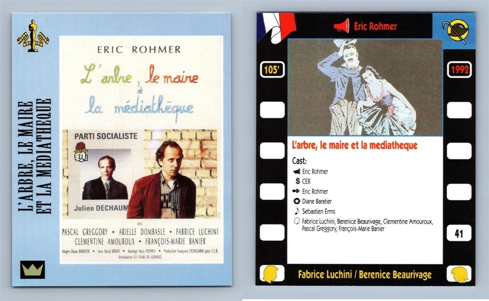 L'arbre Le Maire Et La Mediatheque #41 Supercinema Due Emme Pub. Maxi Card - Image 1 of 1