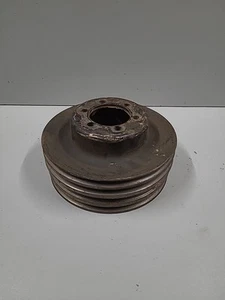 A/C V-8 4-GROOVE CRANK PULLEY 72 and UP MOPAR DODGE CHRYSLER PLYMOUTH - Picture 1 of 7
