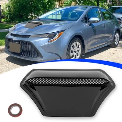 For Toyota Corolla Sedan Car Front Flow Air Intake Outlet Hood Scoop Vent Cover - Image 1 of 4