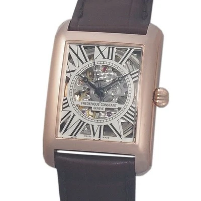 FREDERIQUE CONSTANT Classic Carre Skeleton FC-310SKT4S34 Men's Used Watch - Image 1 of 3