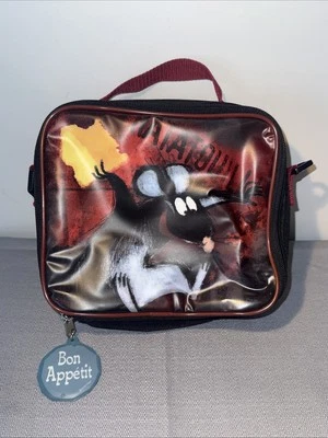 Lancheira Disney Pixar Ratatouille Remy rara com zíper ao redor da lancheira vermelha - Imagem 1 de 4