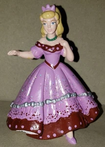 PAPO 720 BLOND DANCING PRINCESS FIGURE IN PINK GOWN - 2003 - Picture 1 of 3