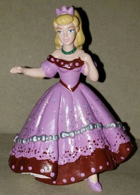 PAPO 720 BLOND DANCING PRINCESS FIGURE IN PINK GOWN - 2003 - Image 1 of 3