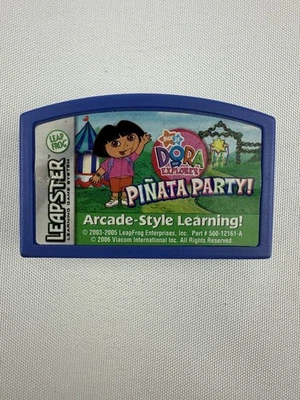 Leap Frog Leapster Dora the Explorer: Pinata Party! ~ Cartridge Only - Image 1 of 2