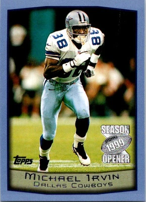 1999 Topps Season Opener #7 Michael Irvin football card 10GG - Image 1 of 2