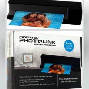 Pandigital PANSCN01 PhotoLink Mini Scanner -Black - Picture 1 of 5