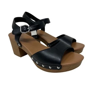 Sandali con borchie Style & Co Andreas plateau tacco a blocco 7,5 - Foto 1 di 8