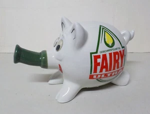 FAIRY ULTRA Sparschwein Spardose mit Schloß Geschirrspülmittel Werbung - Bild 1 von 9