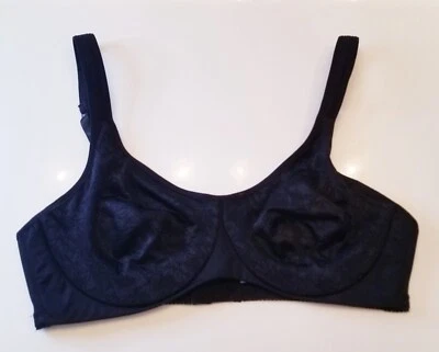 Sujetador Body Form 40C negro floral con aros sujetador sin relleno sin forro  Foto 1 de 4