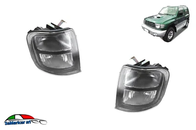 KIT 2 FANALI FRECCIA ANTERIORI RH/LH ADATTABILI A MITSUBISHI PAJERO II 01/1997-> - Imagen 1 de 4