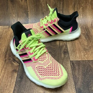 Talla 9 - Adidas UltraBoost Web DNA Full Neon RARO colorway muestra - Imagen 1 de 10