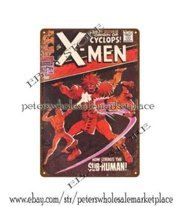 1968 x-man  Comics metal tin sign clearance home decor - Picture 1 of 4