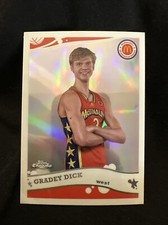 2022 Gradey Dick Topps McDonald's All-American Chrome 2006 REFRACTOR RC Insert