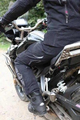 Modeka Takuya Lady 2in1 Tourenhose schwarz wasserdicht, Gr. 25 - Bild 1 von 3