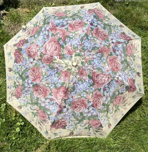 Vintage Chromatics Flower Umbrella - Picture 1 of 4