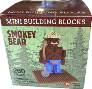 (D) US Nationalpark Smokey Bear Mini Bausteine 260 Stück versiegelt - Bild 1 von 3