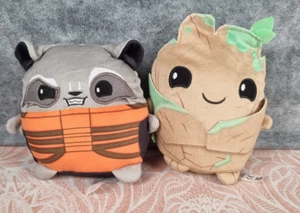 Marvel Guardians of the Galaxy Cuutopia Plush Toys Groot & Rocket - Picture 1 of 8