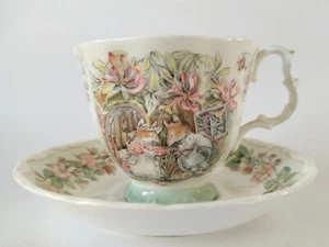Royal Doulton Brambly Hedge Summer Tea Cup and Saucer - Picture 1 of 4