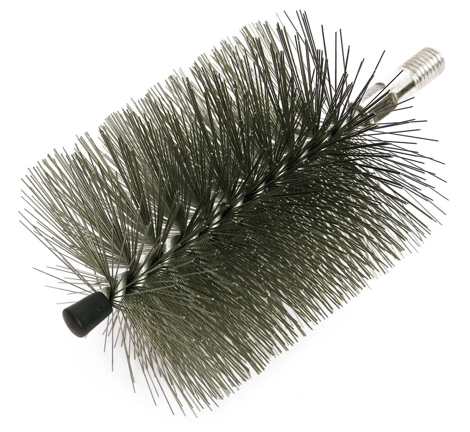 SCOVOLO SCOVOLINO PER TUBI CANNA FUMARIA STUFA PELLET CAMINO PUNTA VARIE MISURE - Immagine 1 di 1