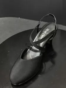 New Rose Petals Caliente Women Black Heel Pump Size US 9 N ( Narrow ) RTL $$94 - Picture 1 of 9